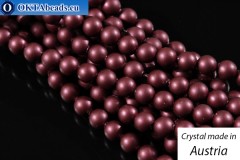 VO evoli 5810 Pearls Crystal Elderberry 6mm, 100ks
