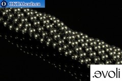 WH evoli Pearls 5810 Crystal Dark Green 6mm, 100pc