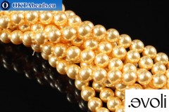VO evoli Pearls 5810 Crystal Gold 2mm, 100ks