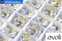 WH evoli Heart Pendant 6228 Crystal AB 14mm, 12pc WH-SVX-0170 WH evoli Heart Pendant 6228 Crystal AB 14mm, 12pc WH-SVX-0170
