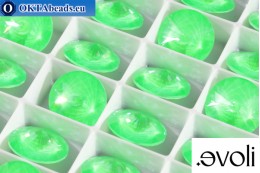 WH evoli Rivoli 1122 Crystal Electric Green Ignite 14mm, 12pc WH-SVX-0234
