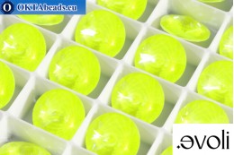 WH evoli Rivoli 1122 Crystal Electric Yellow Ignite 14mm, 12pc WH-SVX-0236