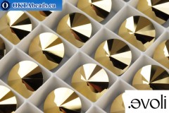 WH evoli Rivoli 1122 Crystal Aurum 14mm, 12pc