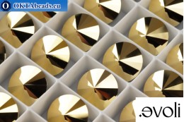 WH evoli Rivoli 1122 Crystal Aurum 14mm, 12pc WH-SVX-0243