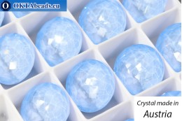 VO Rakouský 1383 Thin Round Crystal Sky Ignite 14mm, 4ks WH-SVX-0067