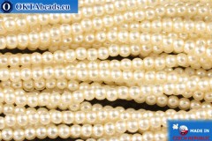 VO České voskové perle béžový (70414) 2mm, ~600ks