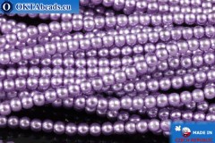 WH Czech glass pearls lilac (70022) 2mm, ~600pc