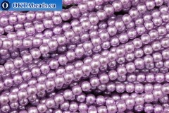 WH Czech glass pearls lilac (70022) 3mm, ~600pc