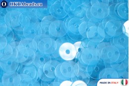 WH flat sequins Azzurro Mare (6057) 4mm, 50g