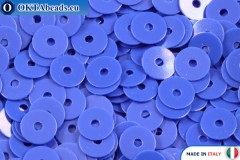 ОПТ плоские пайетки Blu Elettrico Mare (6237) 4мм, 50гр