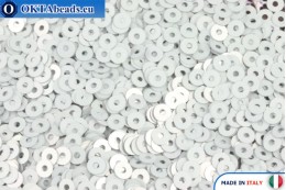 WH flat sequins Ghiaccio Metal (1009) 3mm, 50g ITP-P3-1009-50