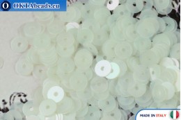 WH flat sequins Ivory Orientali (102) 4mm, 50g ITP-P4-102-50