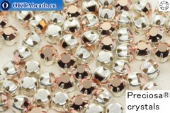 WH Chaton Preciosa Maxima Crystal Capri Gold - silver ss16, ~360pc