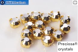 WH Chaton Preciosa Maxima Crystal Labrador - gold ss12, ~360pc
