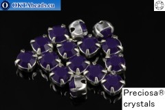 WH Chaton Preciosa Maxima Deep Sea - silver ss16, ~360pc