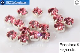 WH Chaton Preciosa Maxima Light Rose - silver ss12, ~360pc PR_chat_172-WH