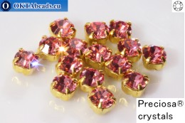 WH Chaton Preciosa Maxima Light Rose - gold ss12, ~360pc PR_chat_95-WH
