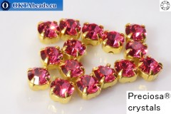 WH Chaton Preciosa Maxima Rose - gold ss16, ~360pc