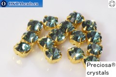 WH Chaton Preciosa Maxima Smoked Sapphire - gold ss16, ~360pc